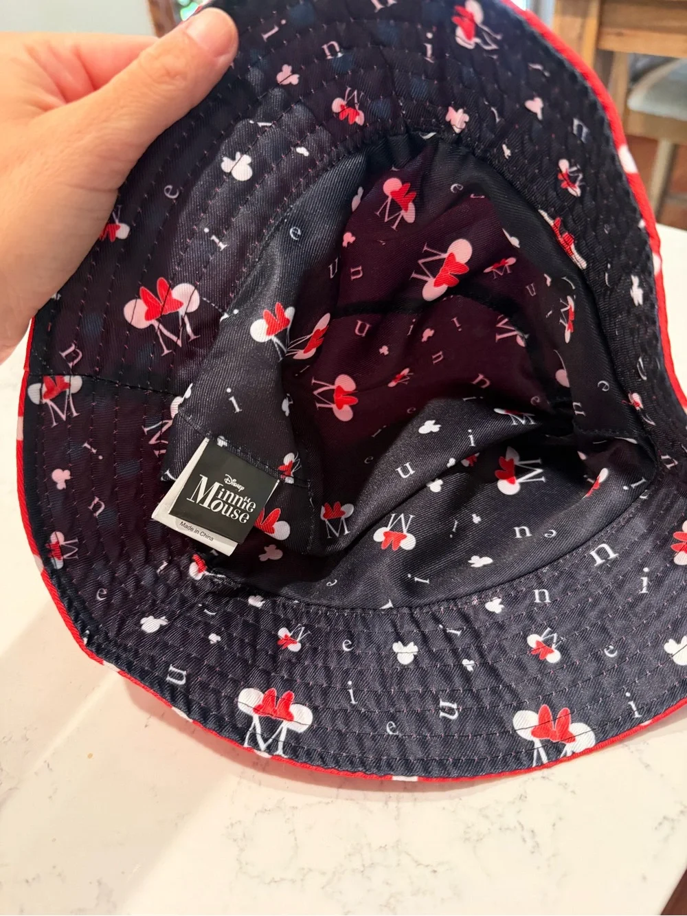 Minnie Mouse Toddler Girl Bucket Hat NWOT